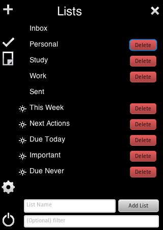 Lists